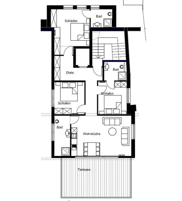 Apart- Hotel Sonnhof Royal 瑟弗浩斯 外观 照片